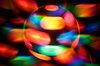 Spinning Disco Lamp Abstract