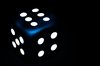Dark Blue Dice