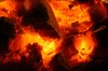 Glowing Fire Embers