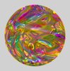 Colourful Metallic Ball 6