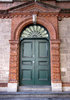closed green doors 1