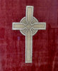 embroidered cross