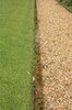 Edge of a grass lawn