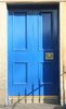 Blue door