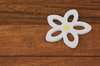 Flower heat mat on table