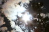 Clouds with sun