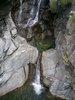 waterfall and stones