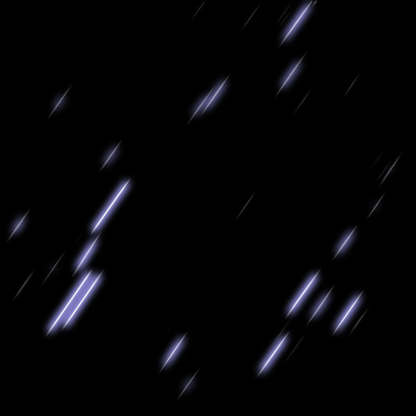 Laser Lights on Black 3: Blue laser lights streaking across a black background.