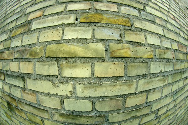 low brick wall