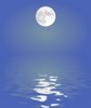 Moon Reflected in Water 2