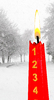 Advent candle