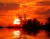 Sunset Over Water