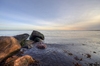 Rocks in the water - HDR