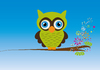 Green owl
