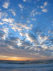 Clouds over the sea