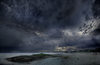 Last nights storm clouds leavi