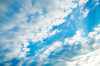 Sky - Sun behind Clouds - Sunb
