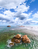 Rocks in the Ocean