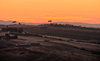 Tuscany Farm at Sunset