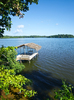 Boathouse on Lagoon