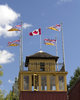 Canada flags