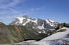 Snowy mountain