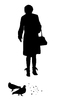 Girl with a bag