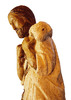 Shepherd with lamb