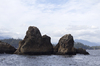 Treacherous rocks