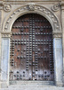 Ancient wooden door