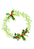 Holly wreath