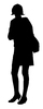 Girl with a bag