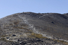 Bleak mountain trail