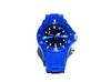 blue wrist watch