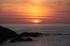 Sunset over the ocean 2