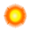 Spikey ball graphic