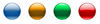 Transparent buttons