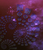 Blue fractal