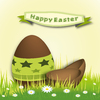 Happy Chocolate Easter Egg
