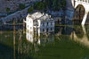 Ancient ruins flooded by water