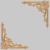 Golden Ornate Border 16