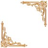 Golden Ornate Border 14