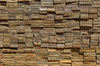 stacked paving bricks