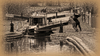 Canal Life Sepia