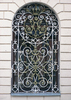 Decorative barred window
