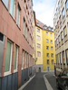 narrow street scenery