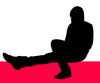 Sitting girl