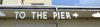 to the pier