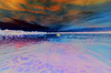 Lake sunset