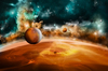 Galaxy landscape